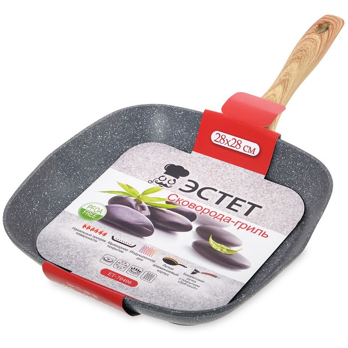 Сковорода-гриль 28 см