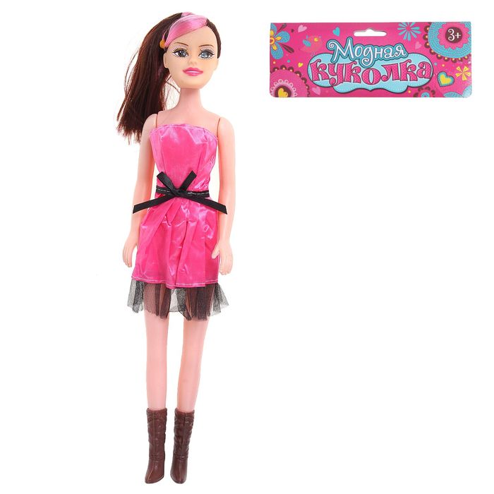 Кукла "Стайл" с цветными волосами, 41 см, МИКС