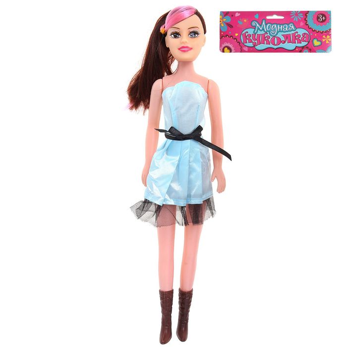 Кукла "Стайл" с цветными волосами, 41 см, МИКС