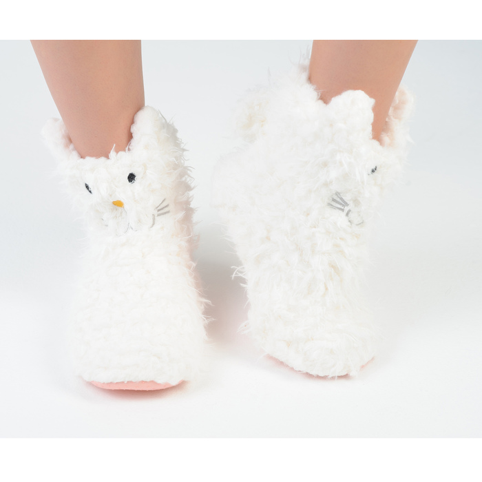 Сапожки комнатные женские арт. A-0033 (белый)  (р. 38-41)