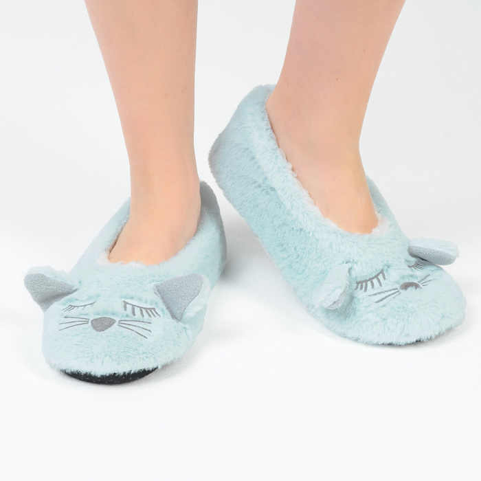 Тапочки комнатные женские арт. A-0048 (ментол) (р. 35-38)