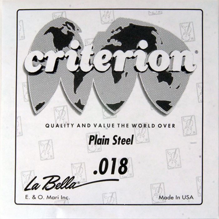 Отдельная струна La Bella CPS018 сталь, 018