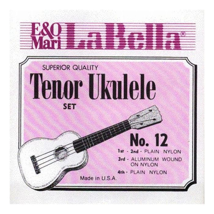 Комплект струн для укулеле La Bella 12-TENOR