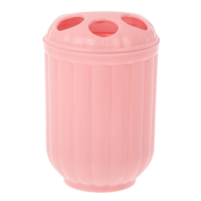 Подставка для зубных щеток "Laguna", цвет нежно-розовый