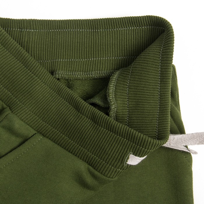 Брюки для мальчика, рост 92 см, цвет зелёный 10148_М