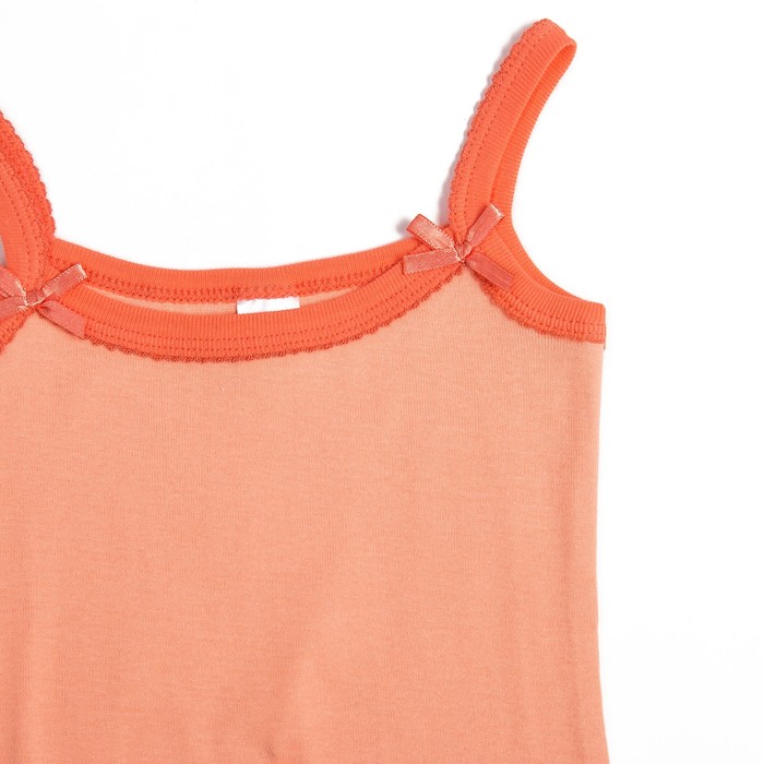 Майка для девочки, рост 92 см, цвет оранжевый 2133_М