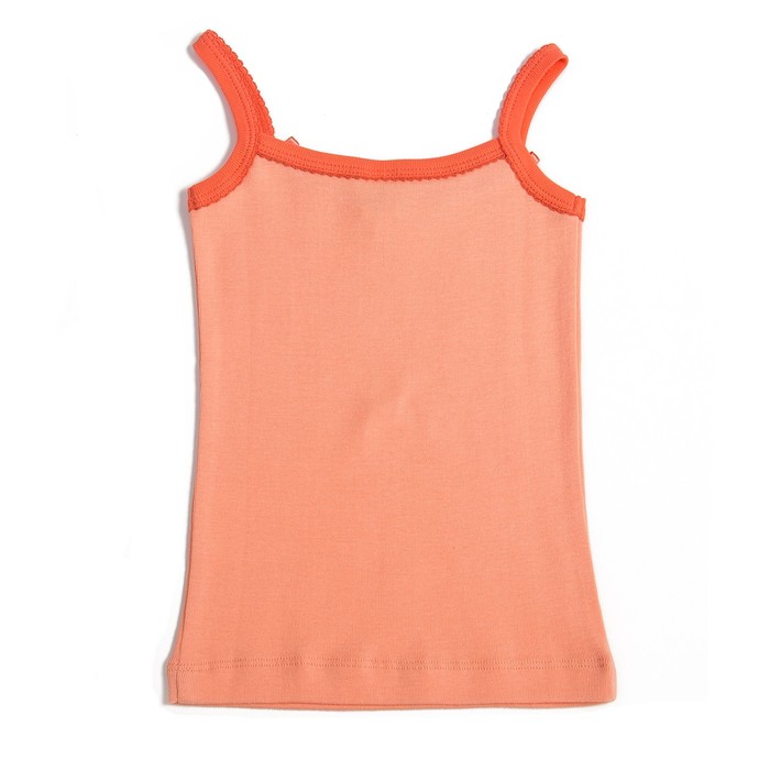 Майка для девочки, рост 92 см, цвет оранжевый 2133_М