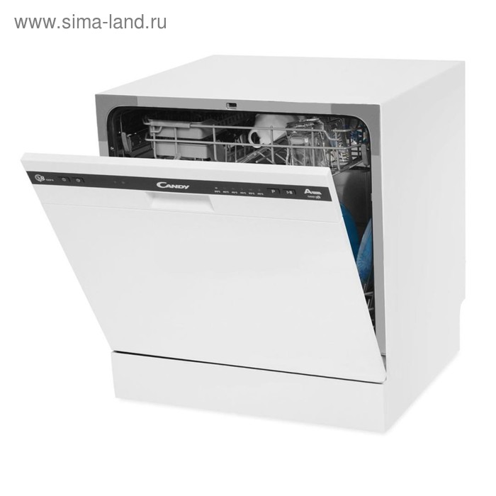 Посудомоечная машина Candy CDCP 8/Е-07, класс А, 8 комплектов, 6 программ, белая