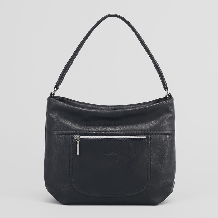 Сумка женская, отдел на молнии, наружный карман, цвет синий