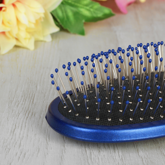 Расчёска №6 массажная, 7*25(±1)см, цвет МИКС