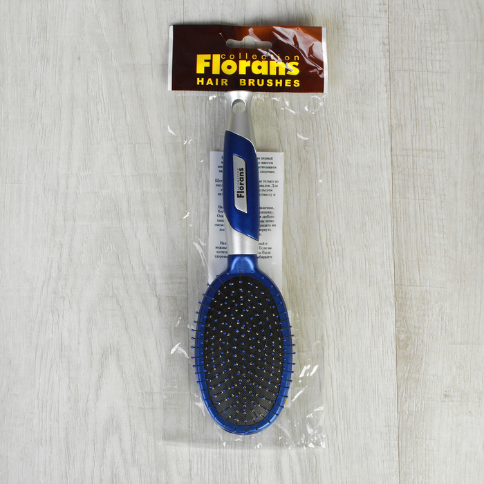 Расчёска №6 массажная, 7*25(±1)см, цвет МИКС