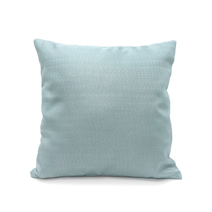 Наволочка декоративная "Тиана", размер 40х40 см, цвет бирюзовый