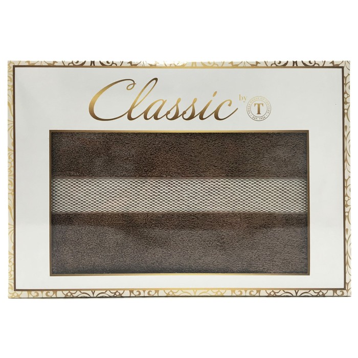 КМП "Вальмон", размер 50х90 см, 70х130 см по 1 шт., цвет коричневый