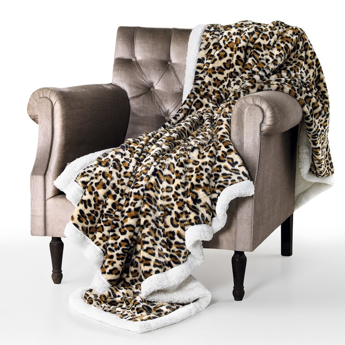 Плед "Сафари", размер 160х200 см, микрофибра