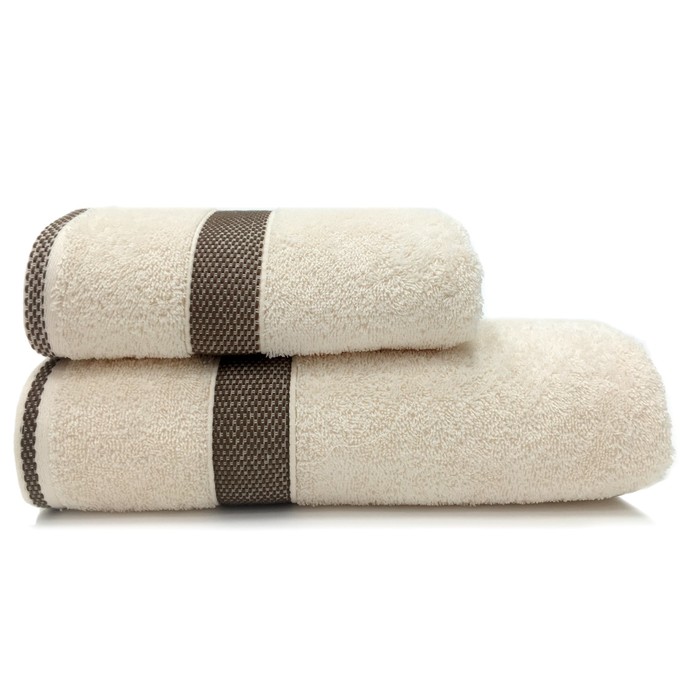 КМП "Вальмон", размер 50х90 см, 70х130 см по 1 шт., цвет экрю