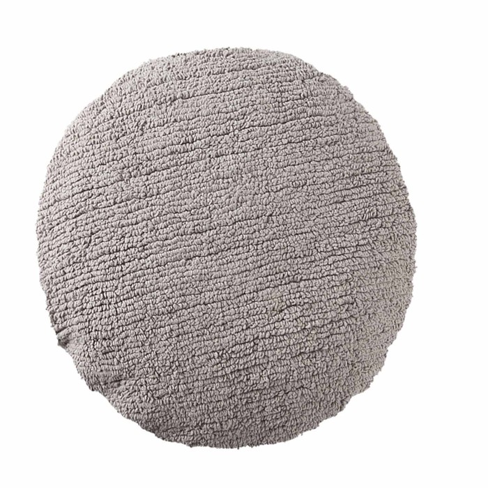 Подушка декоративная Big Dot, диаметр 45 см, цвет светло-серый