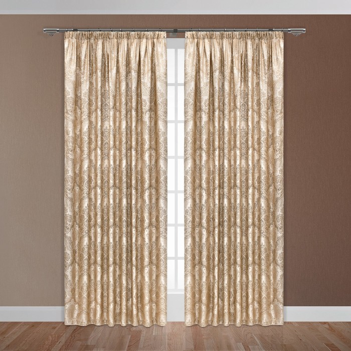 Штора "Маниса", размер 200х270 см-1 шт., цвет экрю