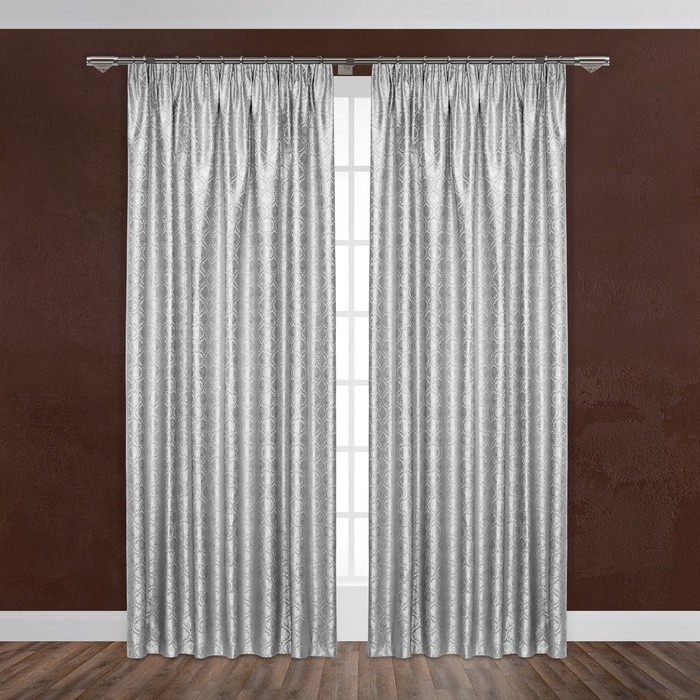 Штора "Феличе", размер 160х260 см-1 шт., цвет белый