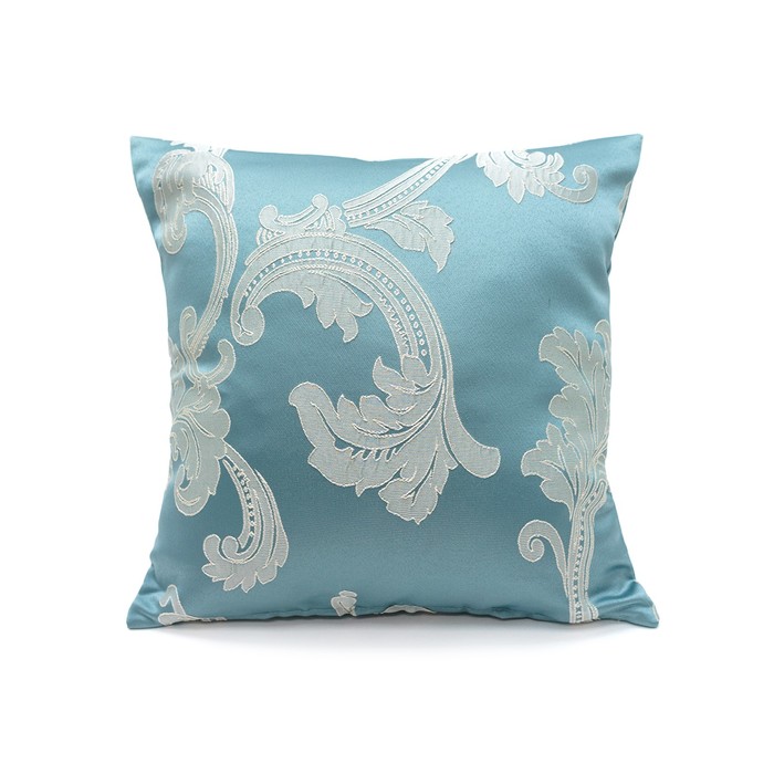 Наволочка декоративная "Жизель", размер 40х40 см, цвет голубой