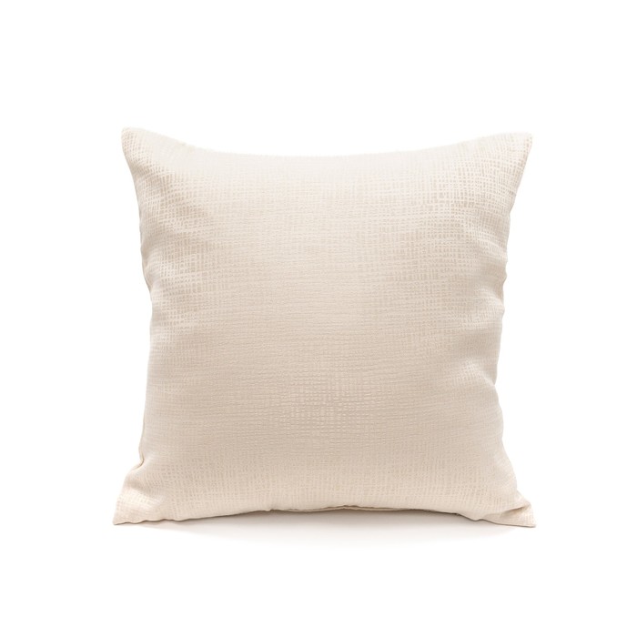 Наволочка декоративная "Леон", размер 40х40 см, цвет бежевый