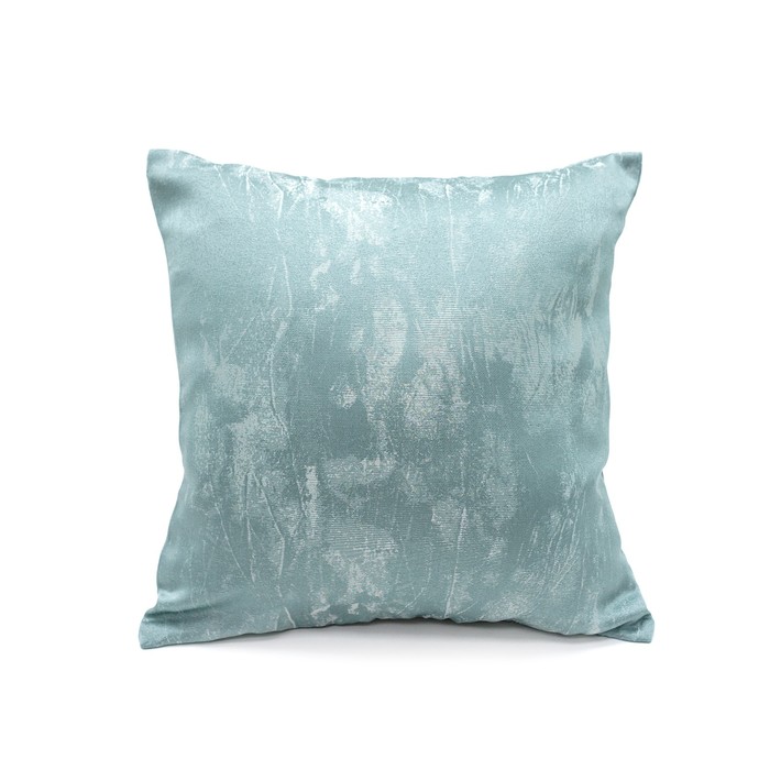 Наволочка декоративная "Пилар", размер 40х40 см, цвет бирюзовый