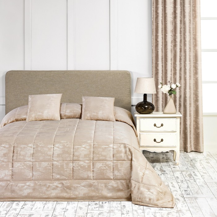 Покрывало "Пилар", размер 240х260 см, цвет бежевый