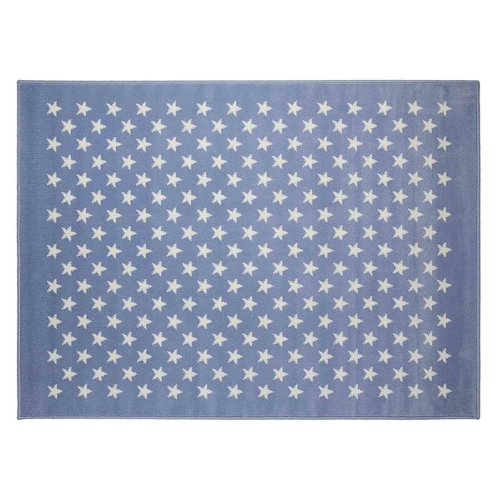 Ковёр Stars, размер 120х160 см, цвет голубой