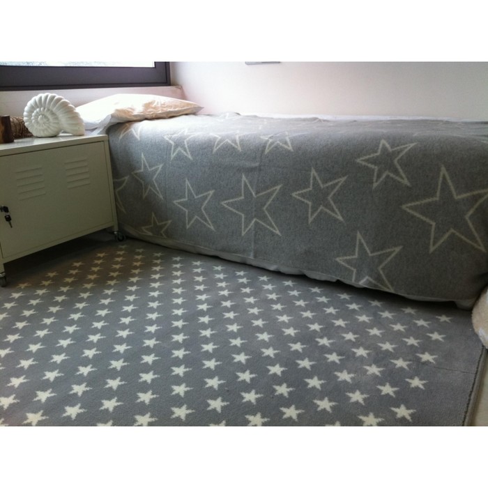 Ковёр Stars, размер 120х160 см, цвет серый