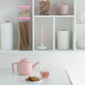

Прямоугольный контейнер Brabantia Tasty Colours, цвет розовый, 1.6 л