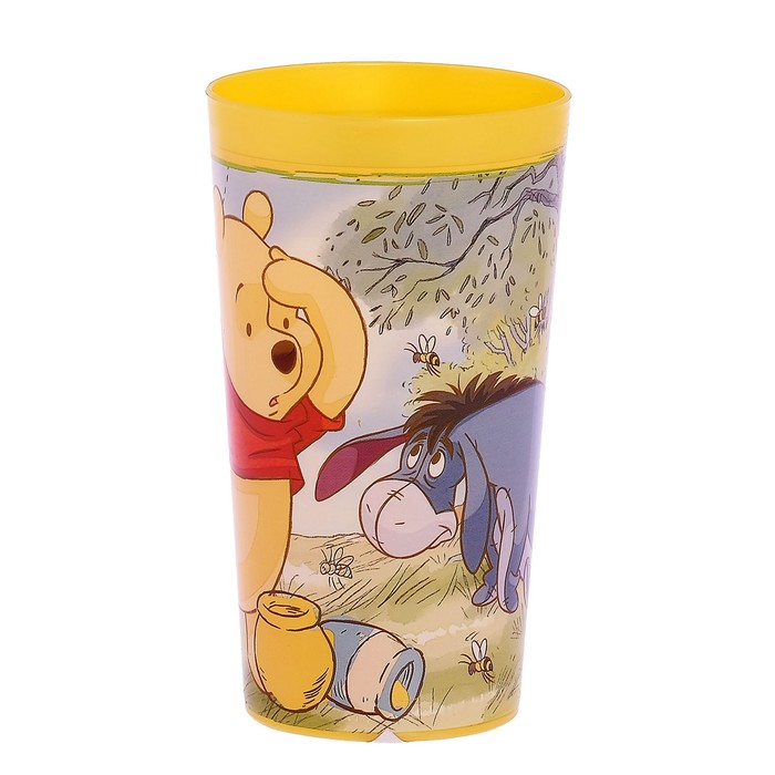 Стакан пластиковый 400 мл "Винни-пух"