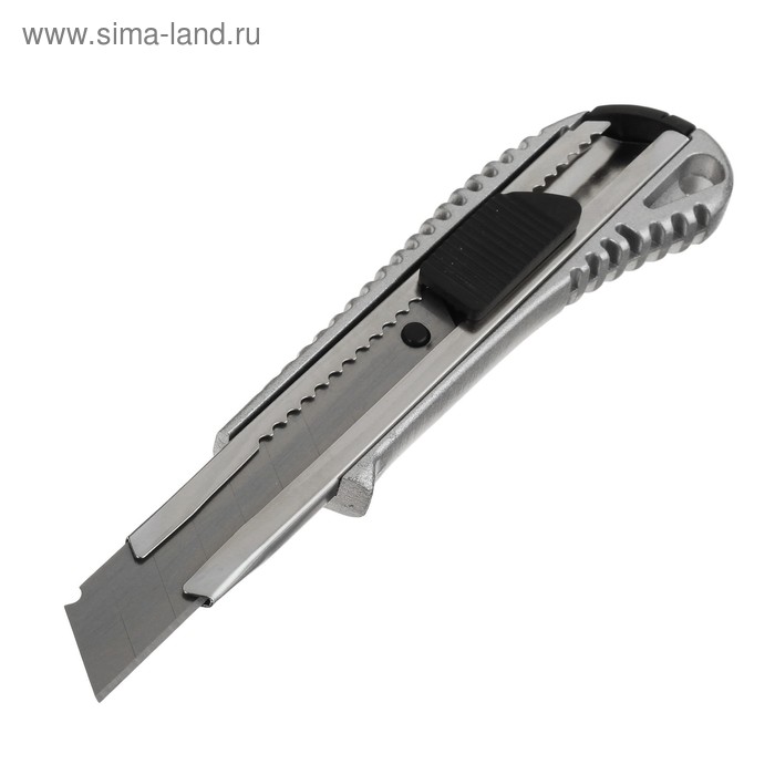 фото Нож универсальный remocolor, корпус металл, квадратный фиксатор, усиленный, 18 мм