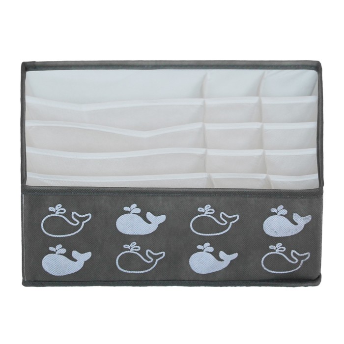 Органайзер "Insta" 15 ячеек Киты