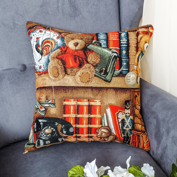 Наволочка из гобелена Либерия детская45*45, 370 г/м пэ 100%