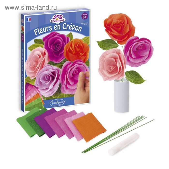 Набор для детского творчества Цветы наборы для творчества sentosphere набор для детского творчества цветы