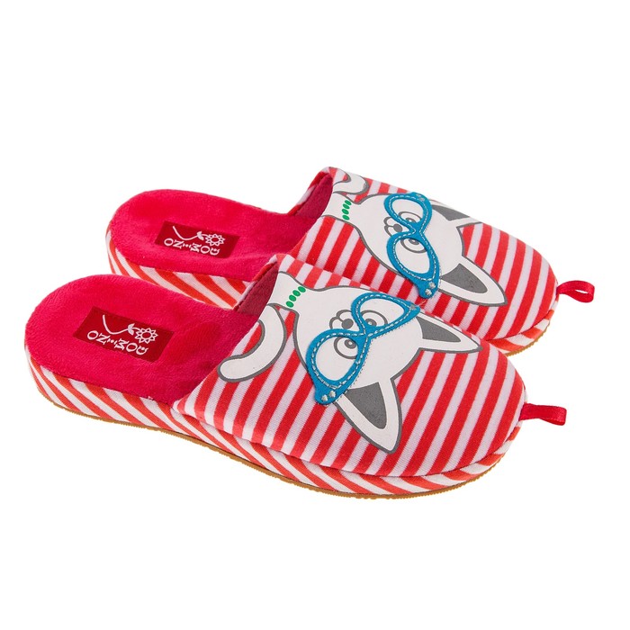 Тапочки подростковые Domino арт. DA-PL38, цвет красный, размер 30