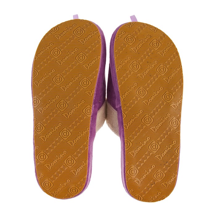 Тапочки женские Domino арт. DA-L567, цвет сиреневый, размер 36