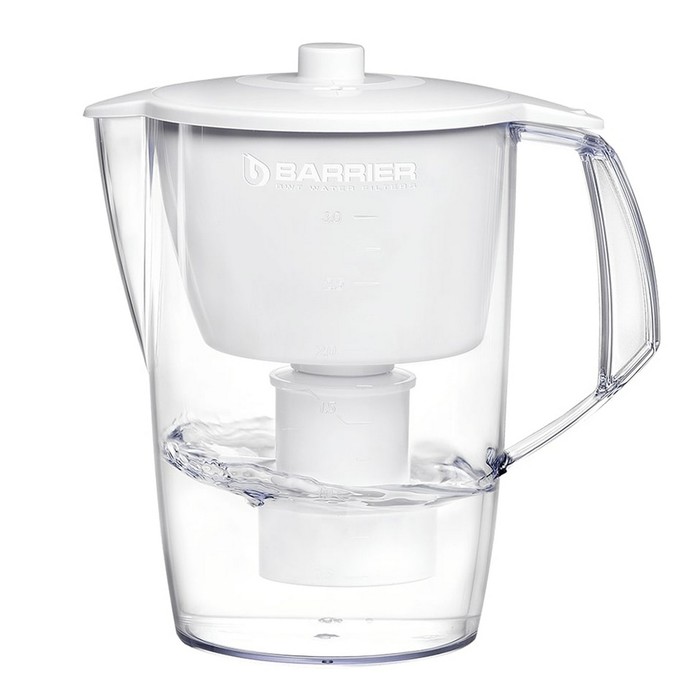 Фильтр-кувшин 3,6 л "Барьер. Лайт", цвет белый