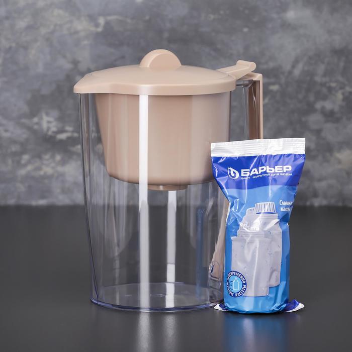 Фильтр-кувшин 3,2 л "Барьер. Классик", цвет бежевый