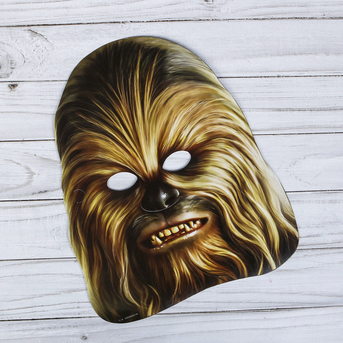 Маски карнавальные "Дарт Вейдер и Чубака" Звездные войны