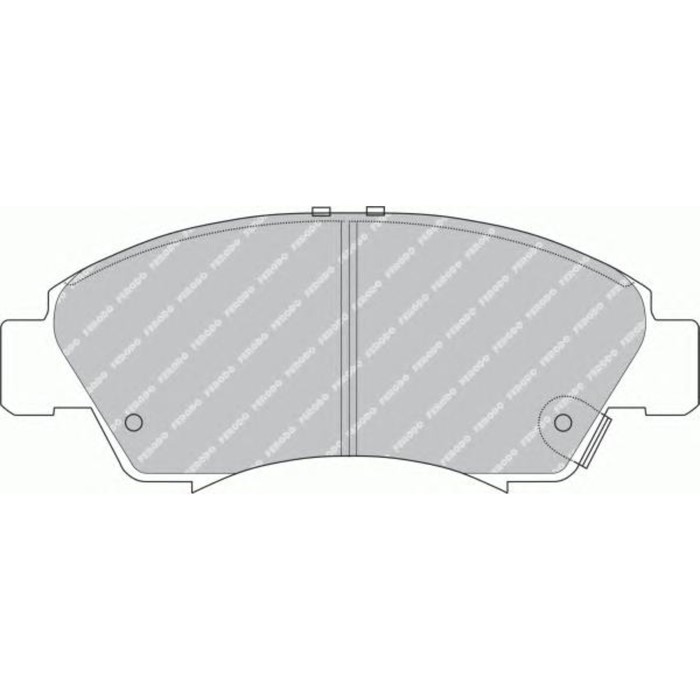 Колодки тормозные FERODO FDB777