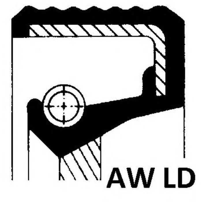 Сальник распредвала ELRING 591777