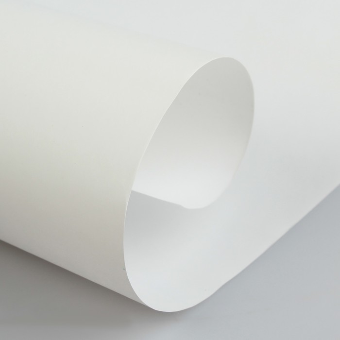 Бумага цветная Лакированная в рулоне 500*2000 мм Sadipal белый 6179