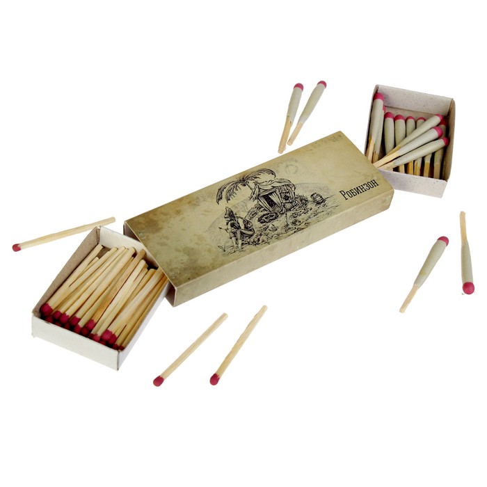 Набор "Робинзон" (обычные + охотничьи спички)