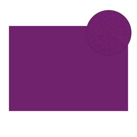 Картон цветной Sadipal Sirio двусторонний: текстурный/гладкий, 210 х 297 мм, Sadipal Fabriano Elle Erre, 220 г/м, фиолетовый Ош