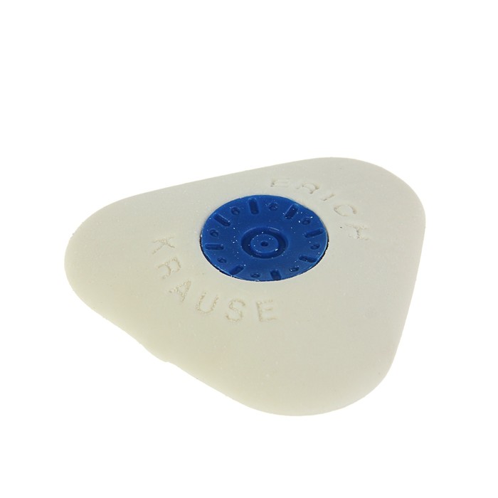 Ластик SMART&SOFT с центровкой, треугольный, средней жесткости, из гипоаллергенного материала термопластичной резины (TPR) с пониженным образованием крошек (Dust free)