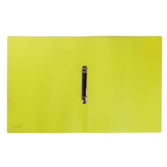 Папка на 2 кольцах А4, 24мм Erich Krause NEON, пластиковая, толщина 500мкм, тиснение - песок, вместимость до 100 листов, микс