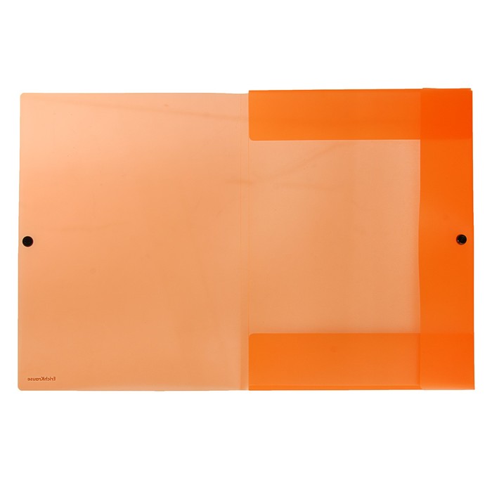 Папка на кнопке с 3 клапанами А4 Erich Krause NEON, корешок 8мм, толщина пластика 400мкм, микс