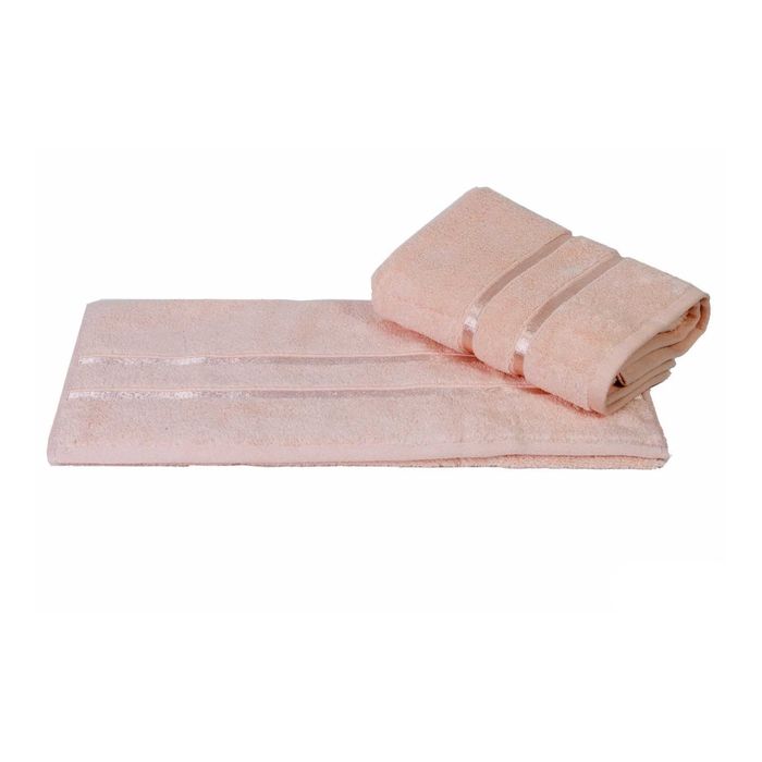 Махровое полотенце "DOLCE", размер 70х140 см, цвет персиковый