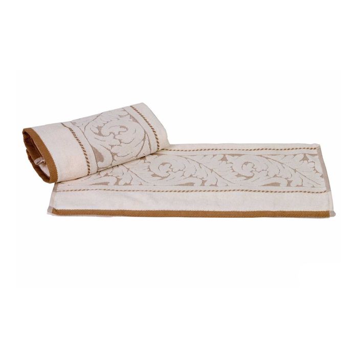 Махровое полотенце "SULTAN", размер 50х90 см, цвет кремовый