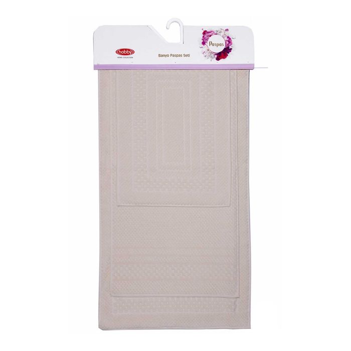 Коврики для ванной "CHEQUERS", 40х60, 50х90, 60х100, цвет кремовый